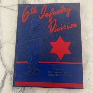 Antique yearbook 6th Infantry Division Fort Ord
